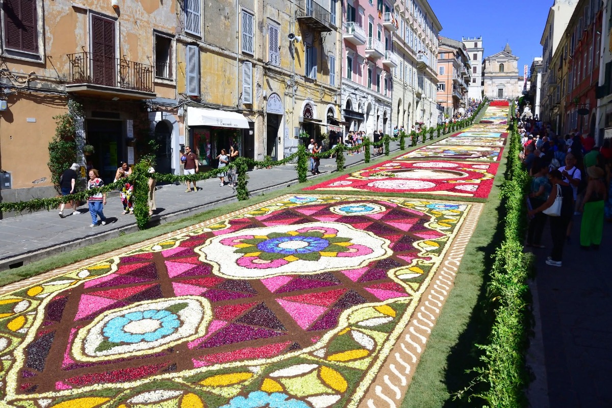 Infiorata di Genzano - le scorse edizioni