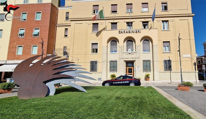 Carabinieri Latina - Caserma_Cimarrusti