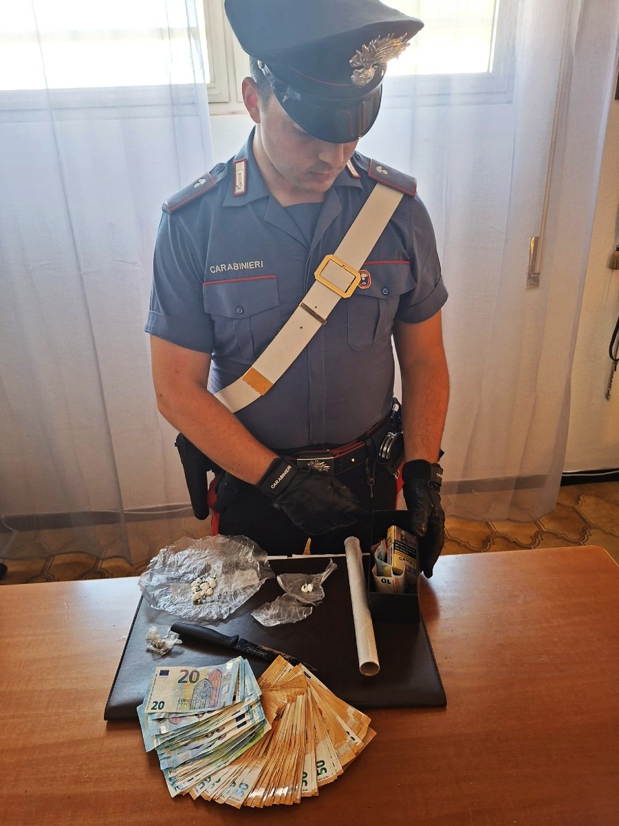 Carabinieri di Ardea, la droga sequestrata