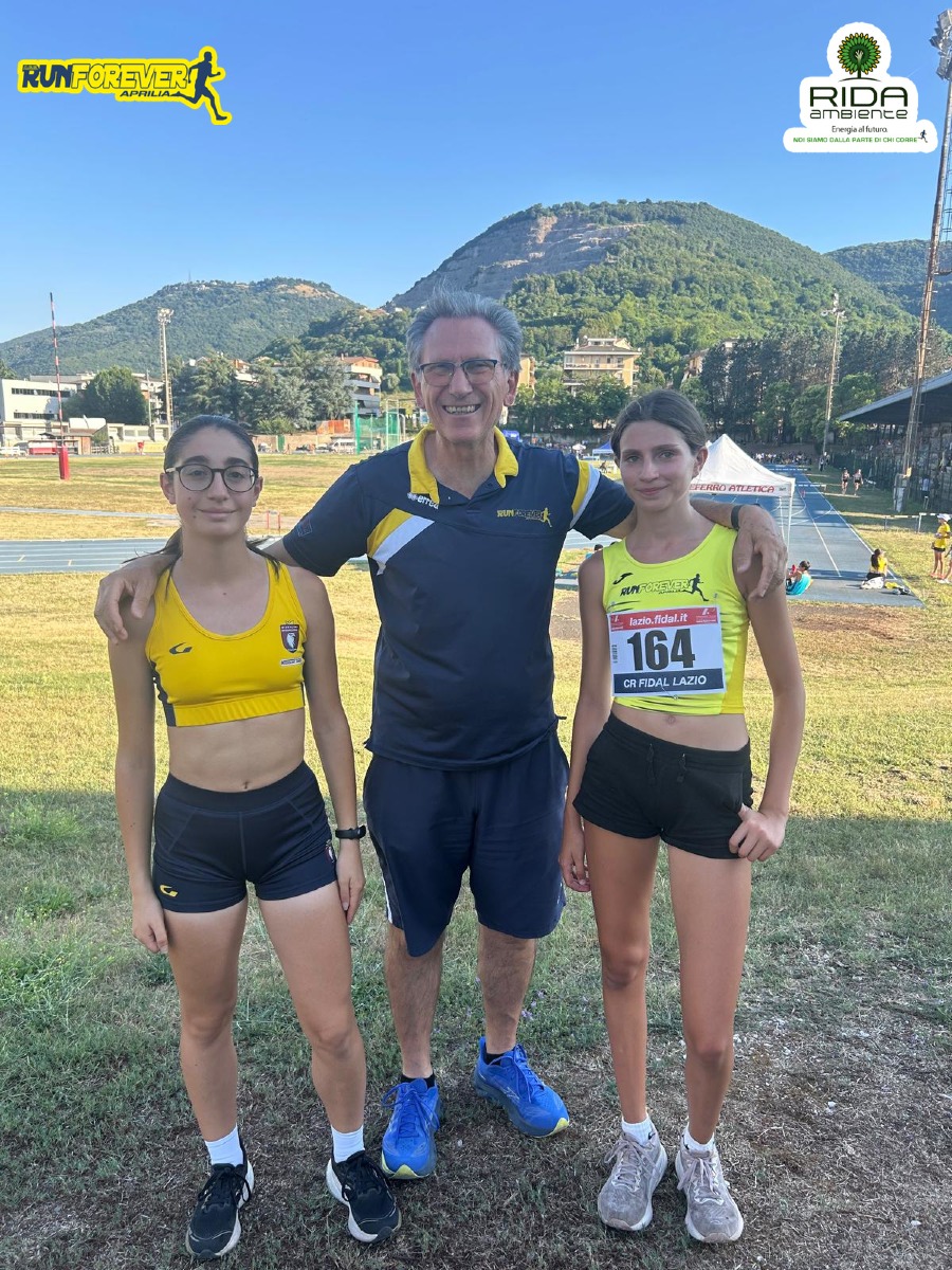 Rebecca e Giulia della Runforever Aprilia