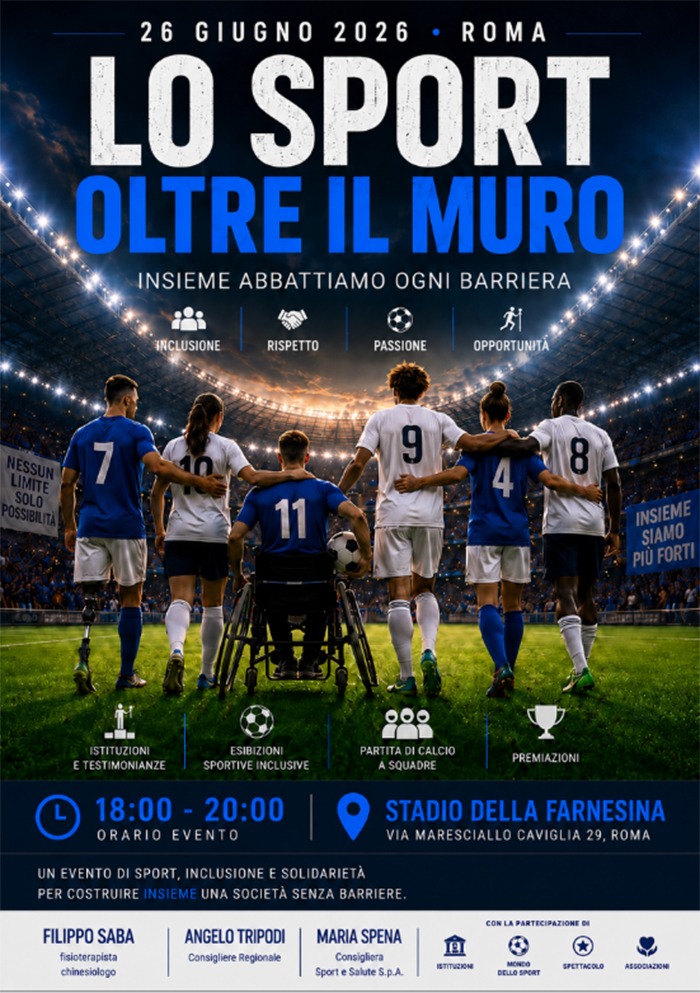 Lo sport oltre il muro - locandina