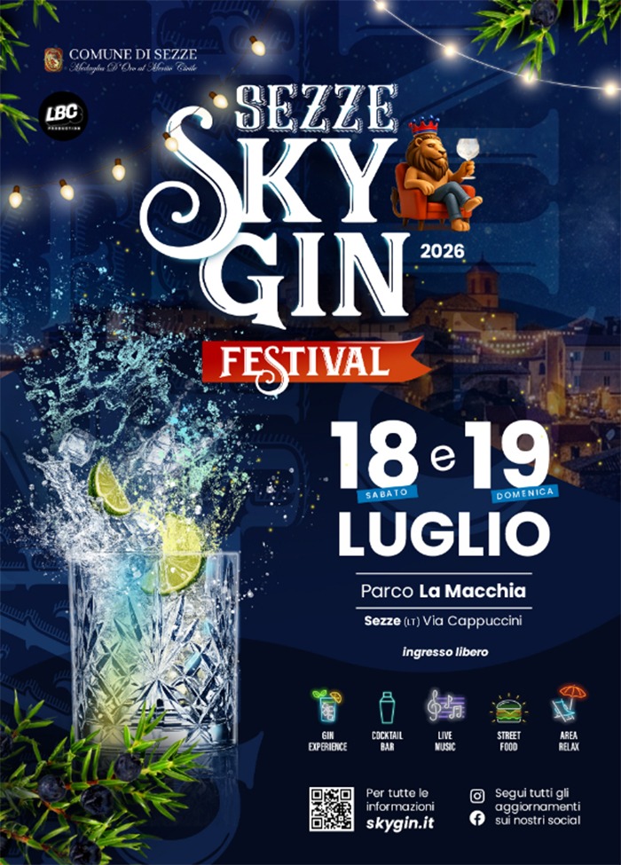 Sezze Sky Gin Festiva