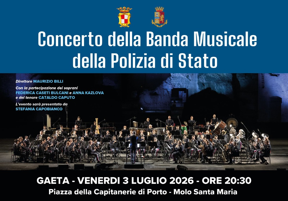 Banda Polizia di Stato -  concerto a Gaeta