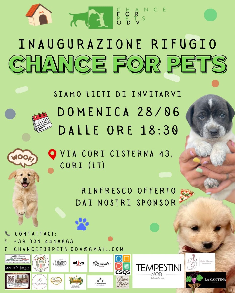 Rifugio cani - gatti Cori