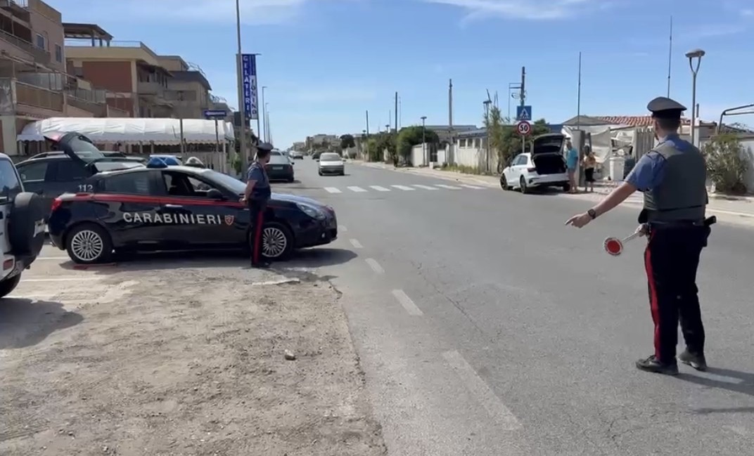 Controlli dei Carabinieri a Lavinio
