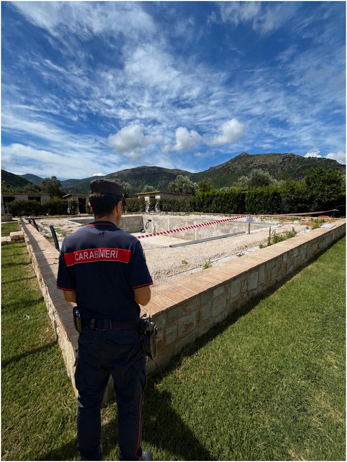 Carabinieri di Monte San Biagio - abusivismo edilizio