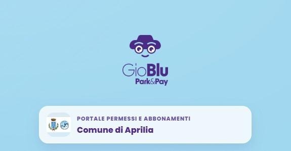 GioBlu - sistema pagamento parcheggi Aprilia