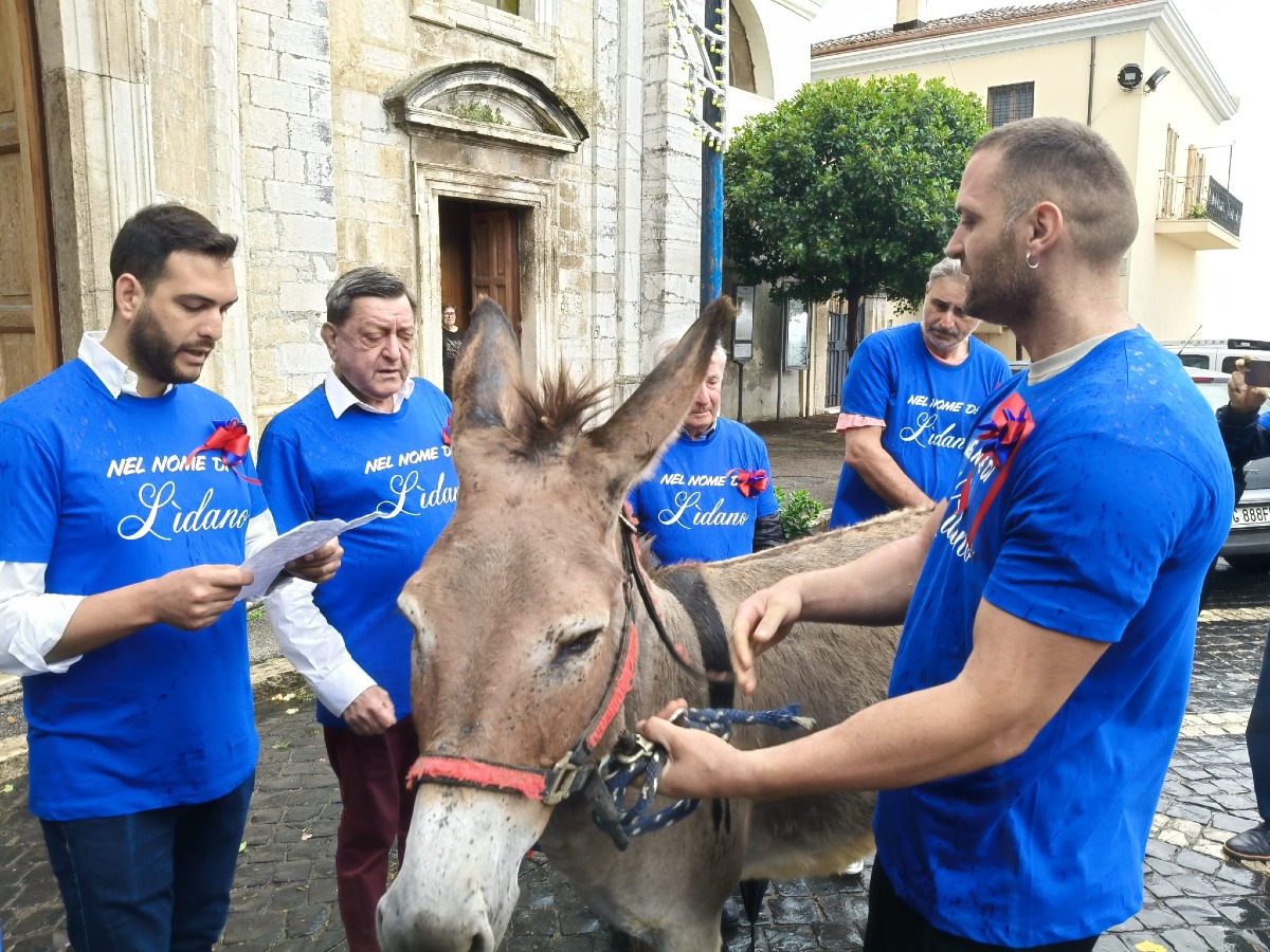 Dodici Lidano, un santo millenario e il battesimo dell'asino - 