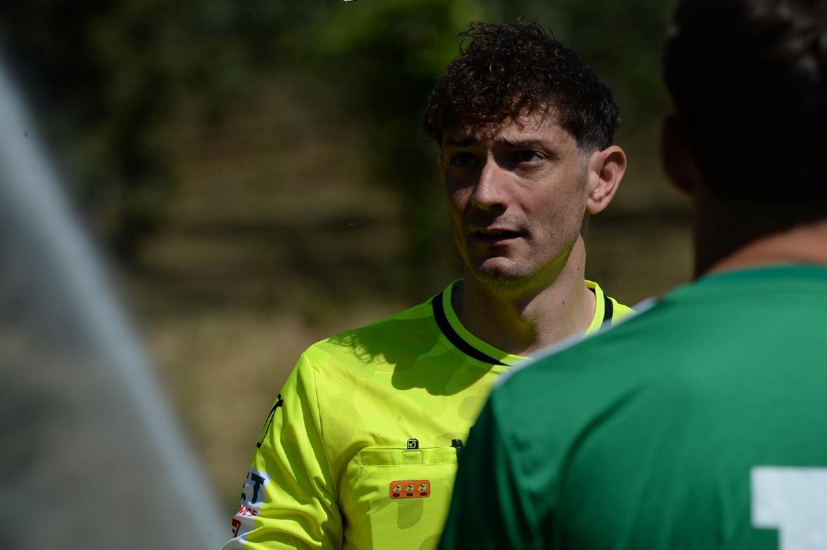 L'arbitro apriliano Andrea Giordani promosso alla CAN C - 