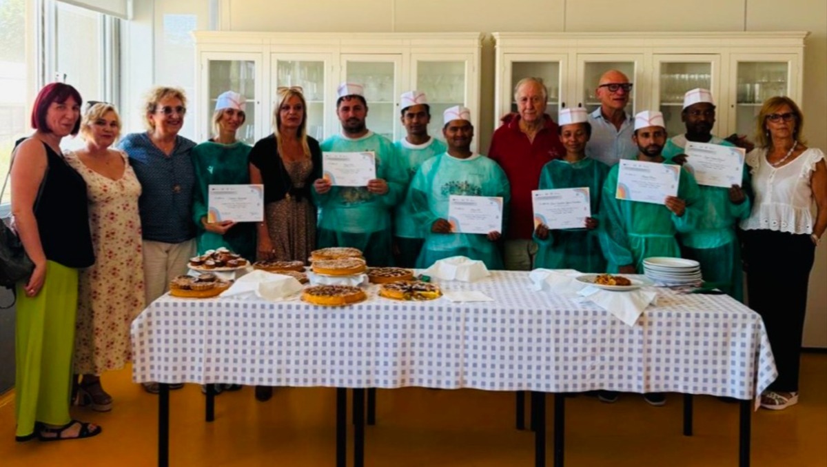 Latina, l'integrazione passa dalla cucina: all’Istituto San Benedetto un corso per giovani immigrati. - 