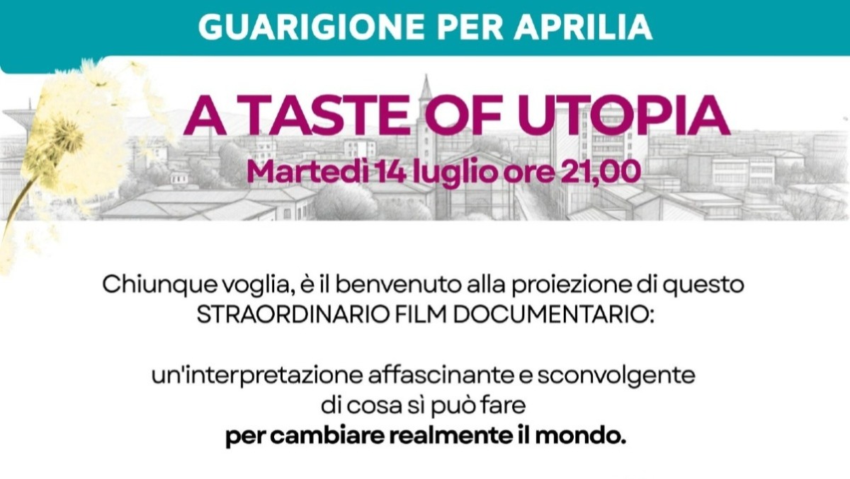 Aprilia, una serata tra cinema e meditazione con l’associazione Hemera e il Comitato Toscanini.  - 