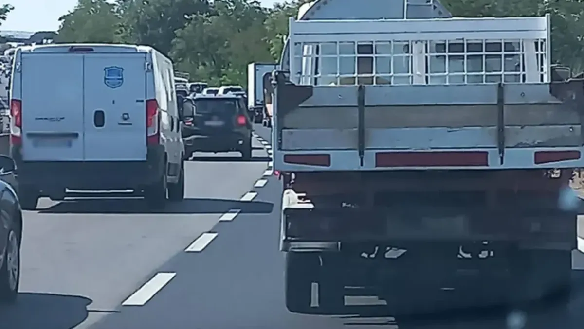 Pontina, tamponamento ad Aprilia e traffico intenso fino a Pomezia. - 