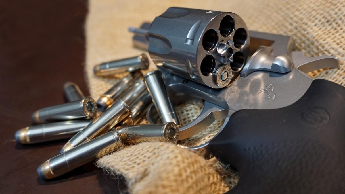 Latina, aveva un revolver 357 Magnum sepolto tra i rifiuti del giardino.  - 