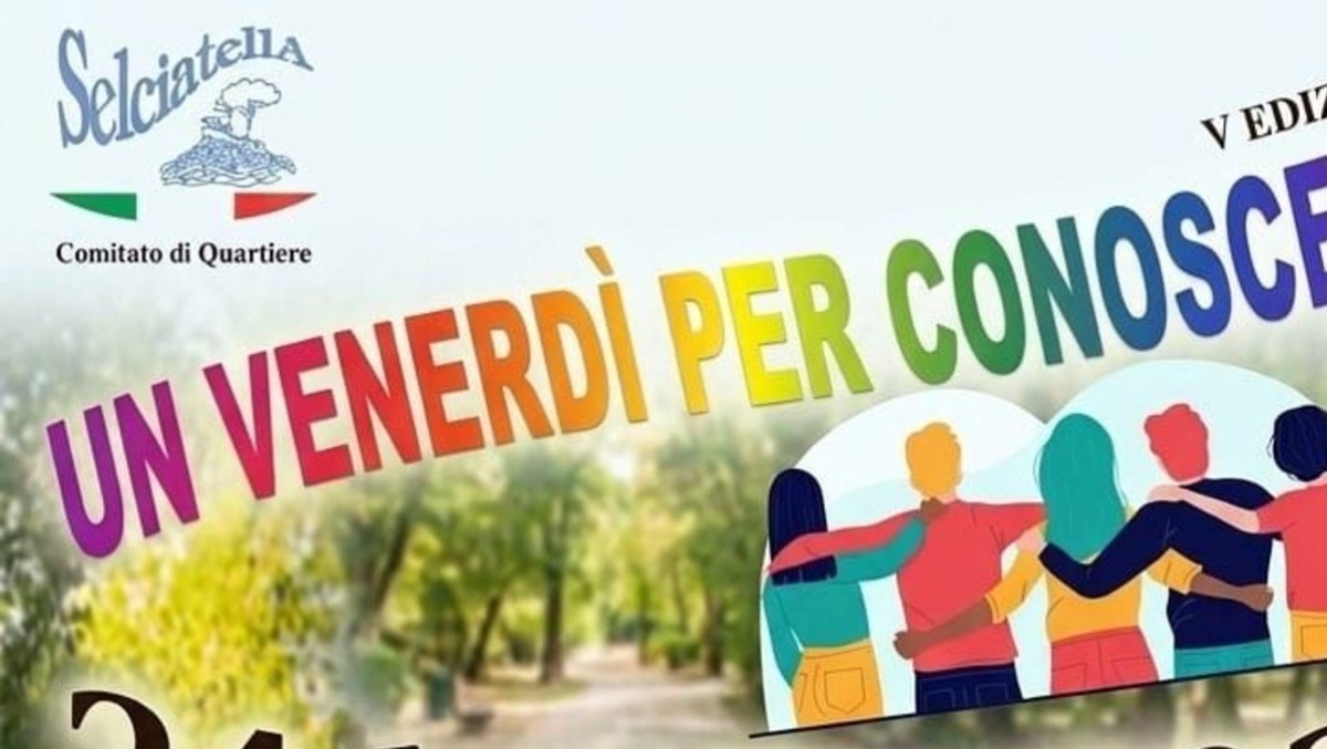 "Un venerdì per conoscerci", la festa al parco Selciatella di Aprilia - 