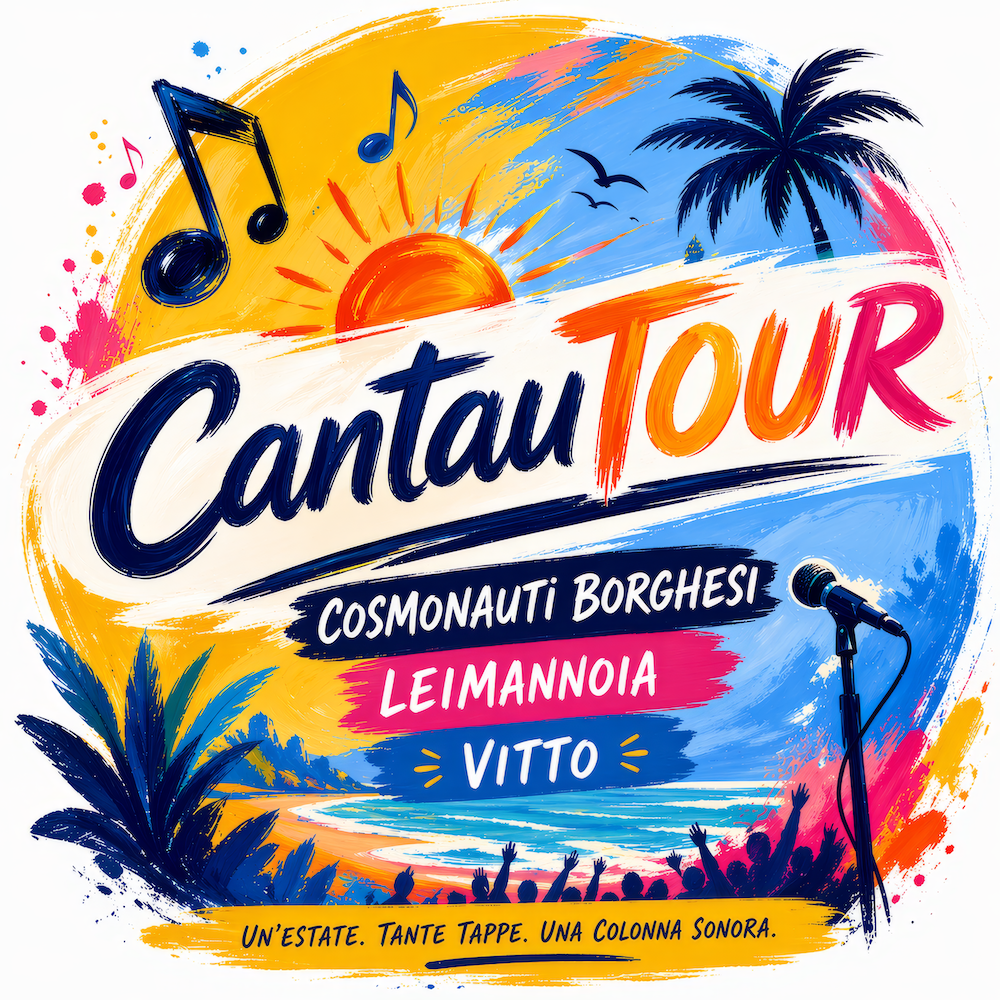 Latina, appuntamento con il CantauTour: serata live con Vitto, Leimannoia e Cosmonauti Borghesi. - 