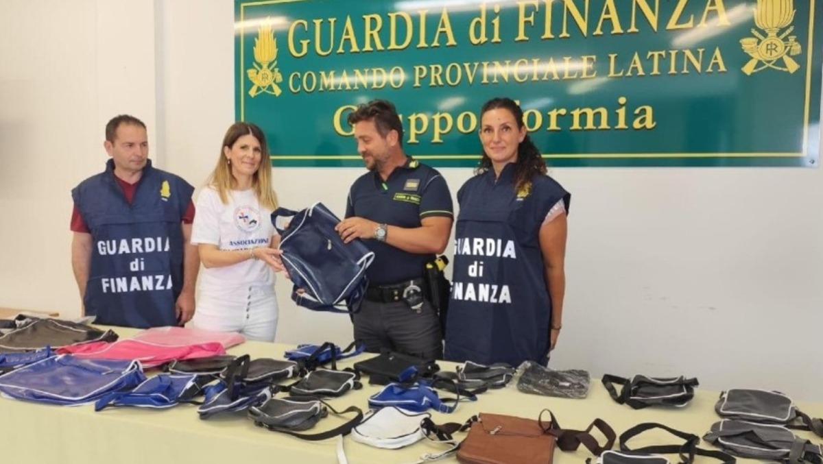 Merce confiscata dalla Finanza di Latina trasformata in aiuto per i bisognosi.  - 