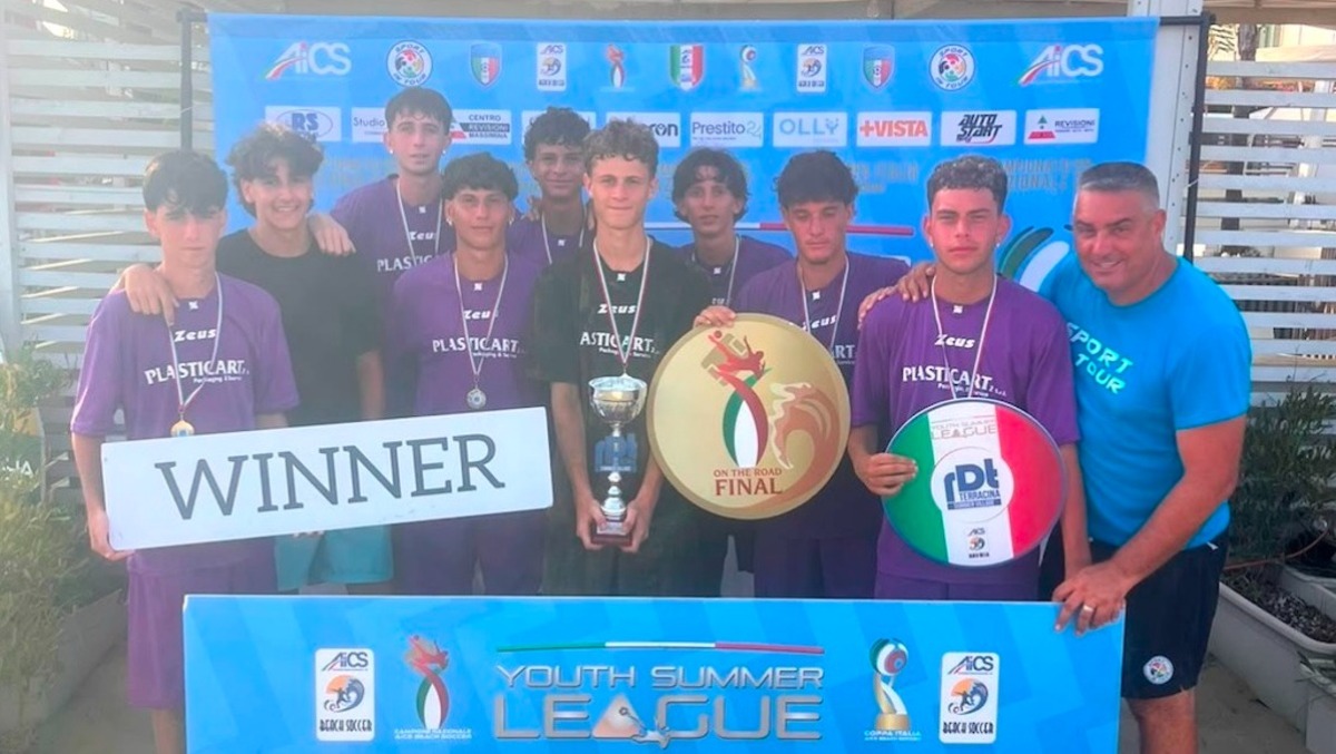 Beach soccer giovanile: Terracina incorona i campioni della Youth Summer League. - 