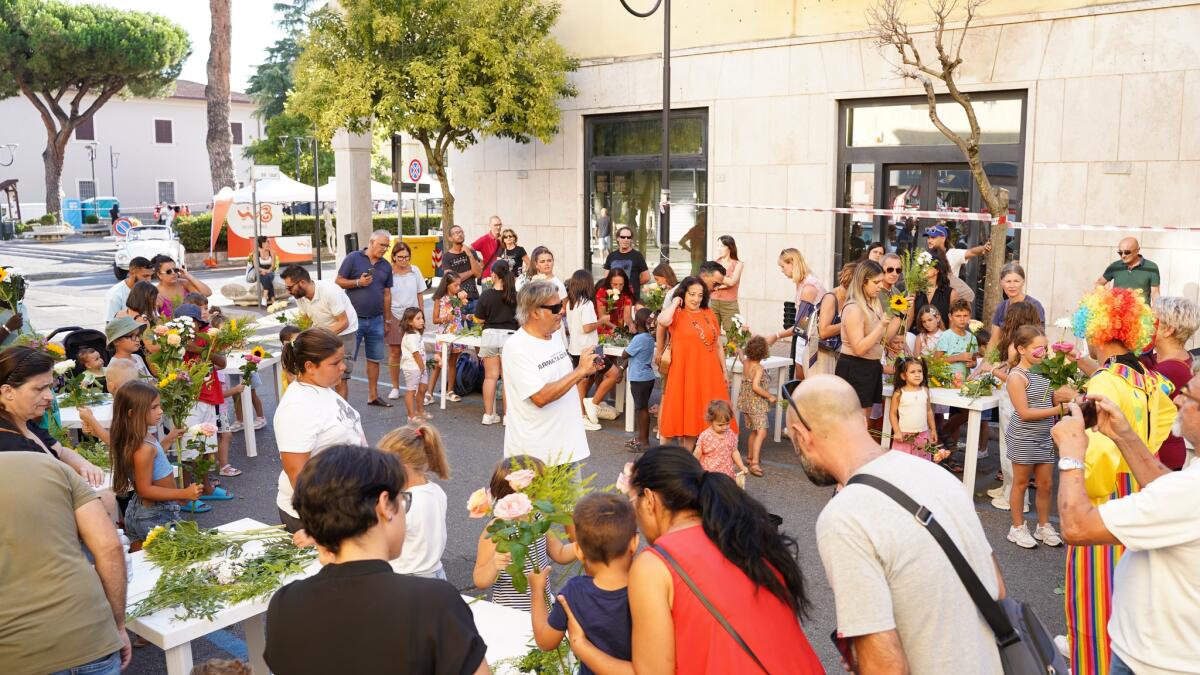 Questa sera in Piazza Roma ad Aprilia il gran finale di Estrosa Floral Show. - 