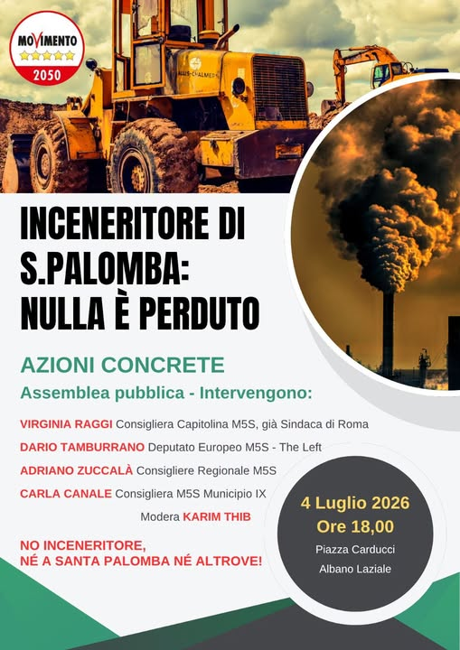 5 Stelle Pomezia - Inceneritore