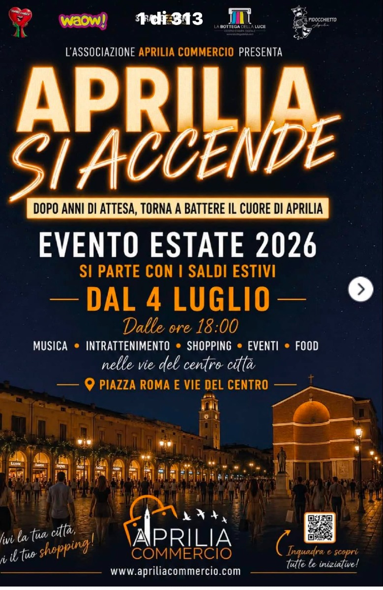 Aprilia - Shopping Day Saldi Estivi