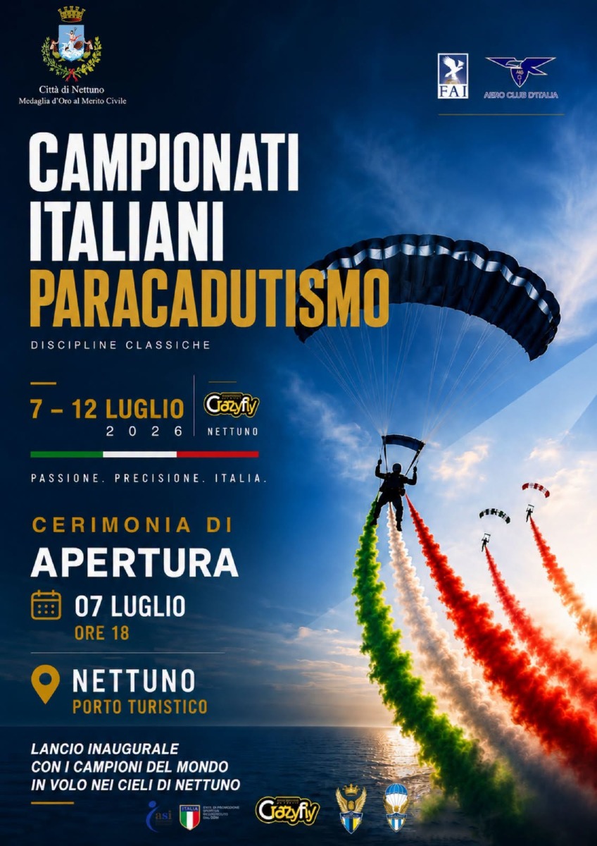 Paracadutismo Nettuno - Campionato Italiano