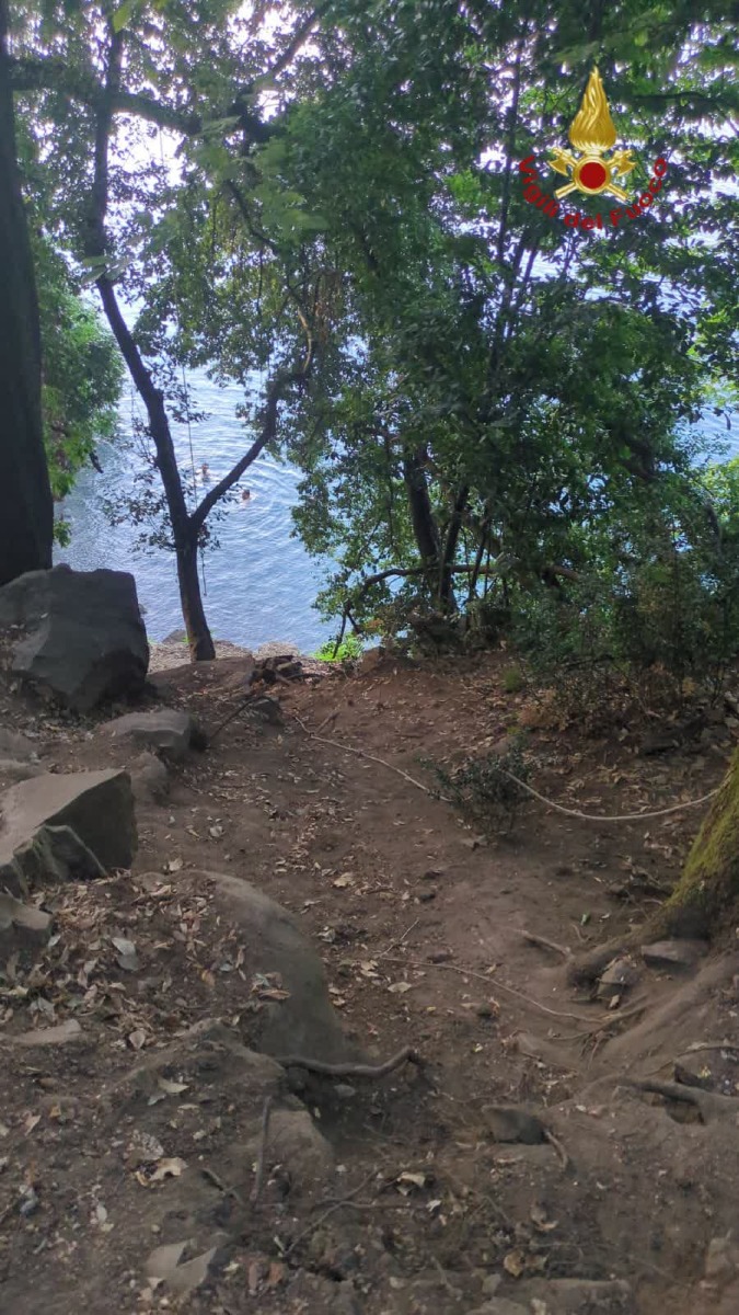 Soccorso al Lago Albano