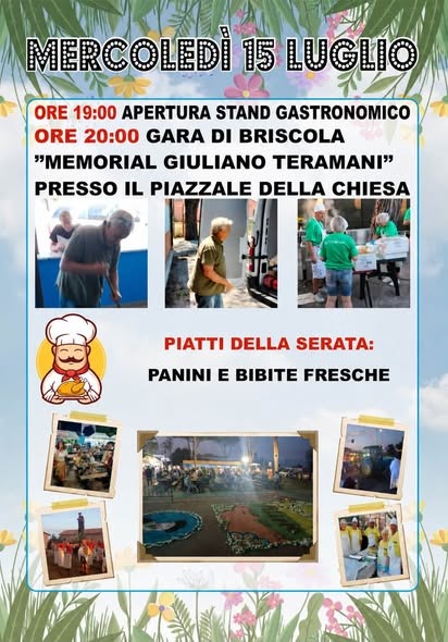 Gara di briscola alla Selciatella