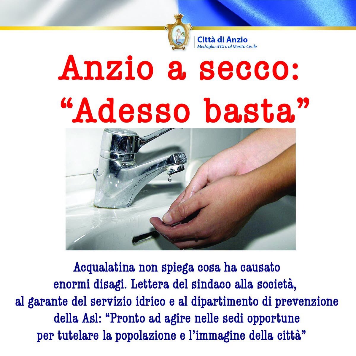 Anzio senz'acqua