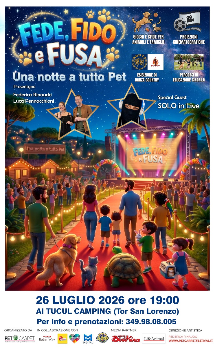 Fede Fido e Fusa- locandina