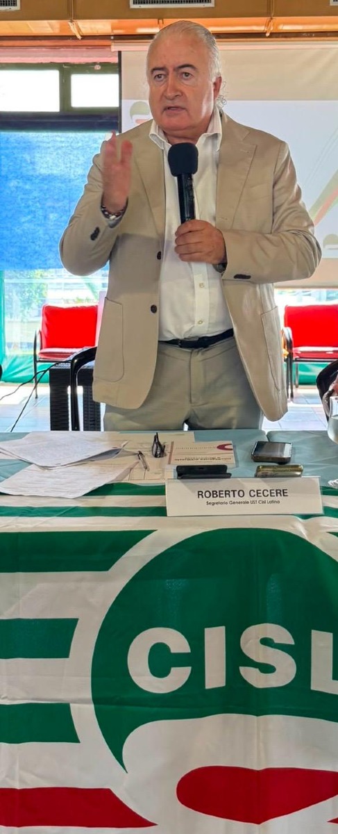 Roberto Cecere_Comitato Esecutivo Ust cisl Latina