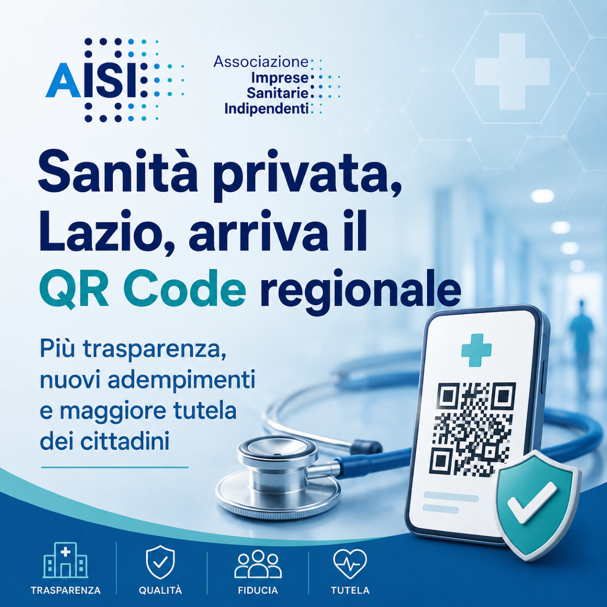 Lazio - Sanità privata. C'è il "QR Code" regionale per conoscere strutture - 