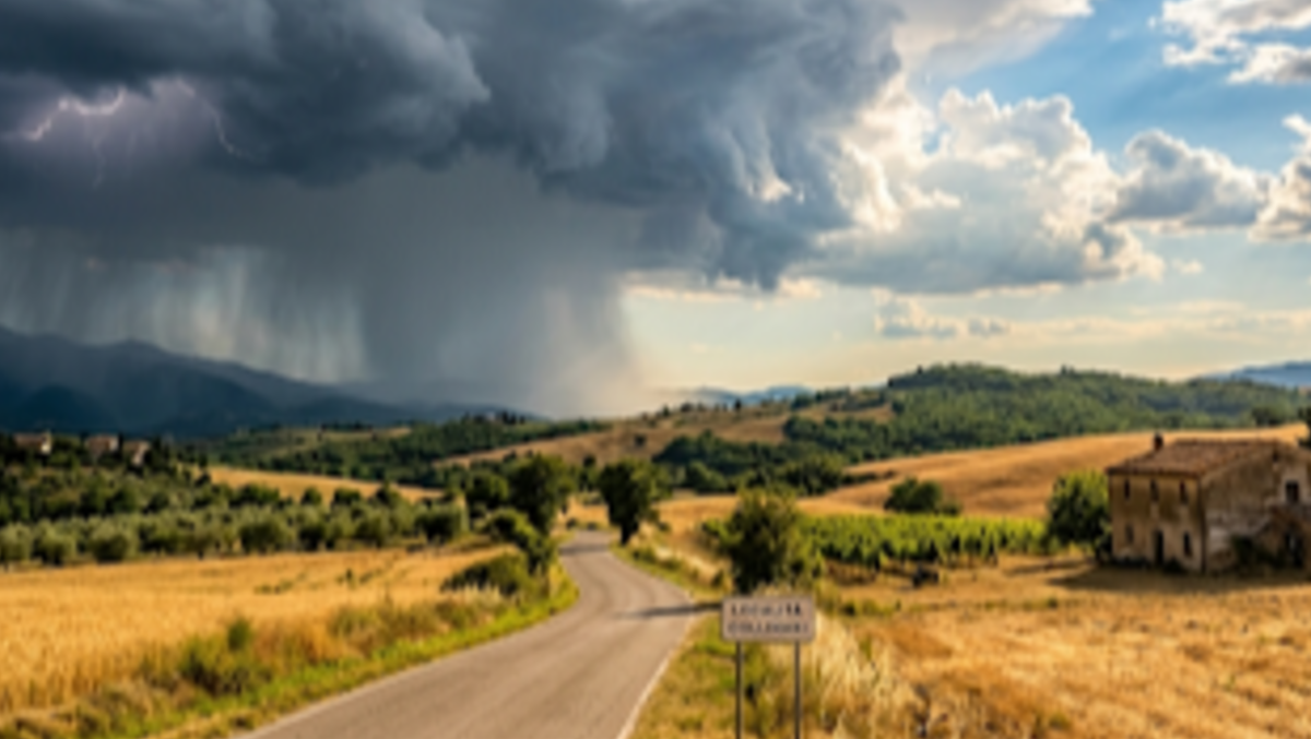 “Verso il Fine Estate: in arrivo nubifragi e grandine grossa” - 