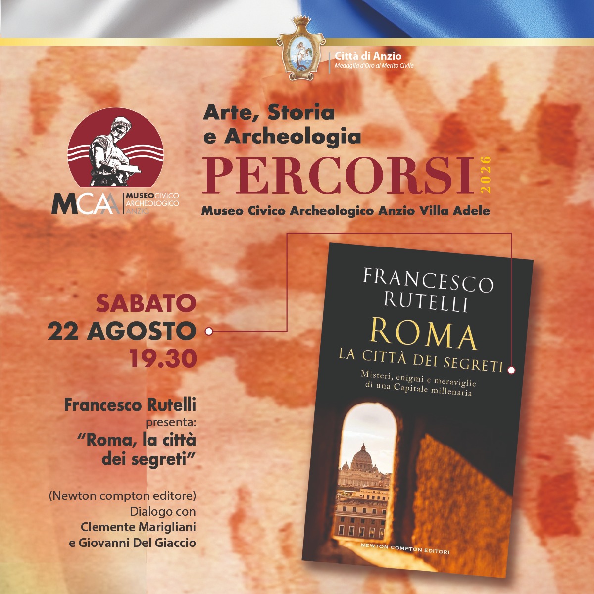Ad Anzio la presentazione di “Roma, la città dei segreti” - 