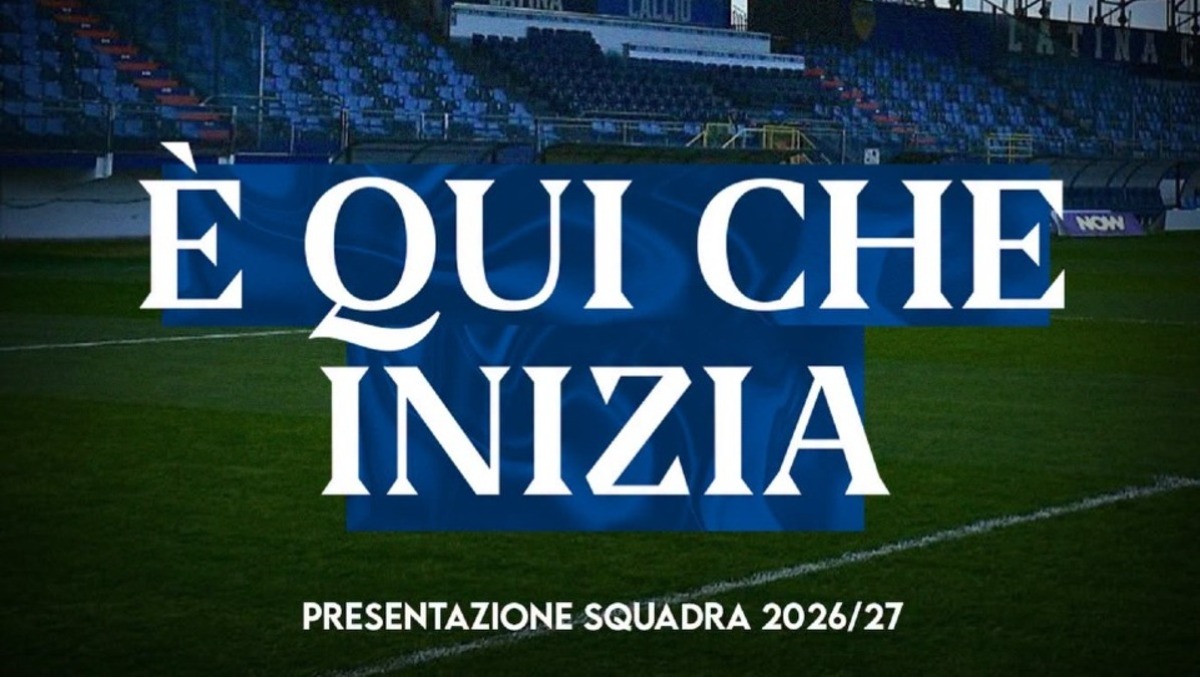 Il Latina calcio presenta la nuova squadra. Evento al Francioni - 