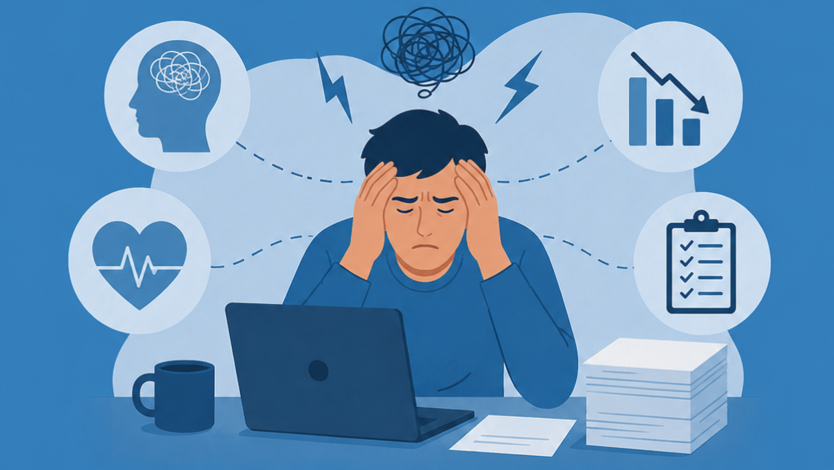 Il 29% dei lavoratori europei soffre di stress, depressione o ansia - 