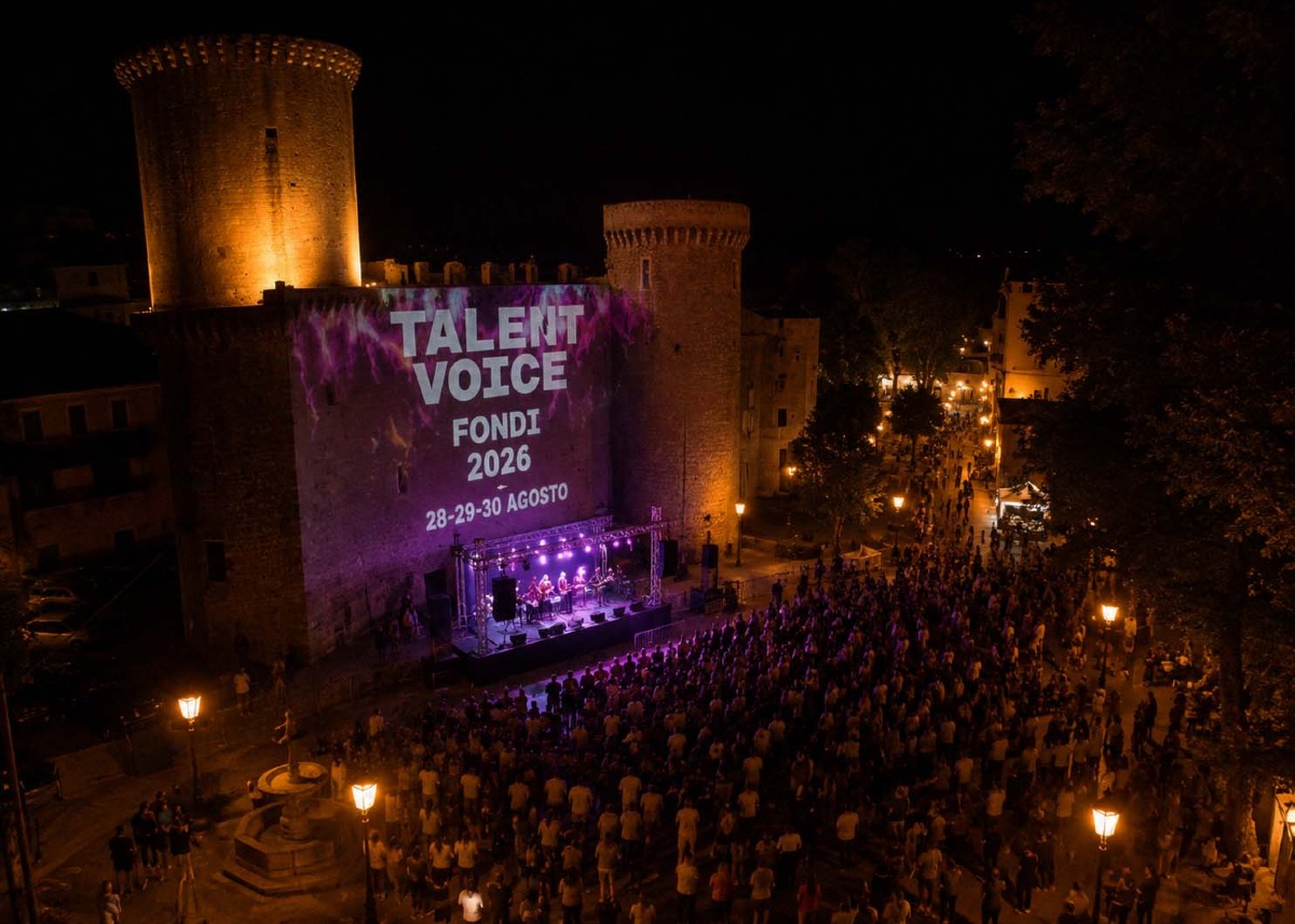 “Talent Voice Fondi” 2026, in scena ai piedi del maestoso Castello Caetani - 
