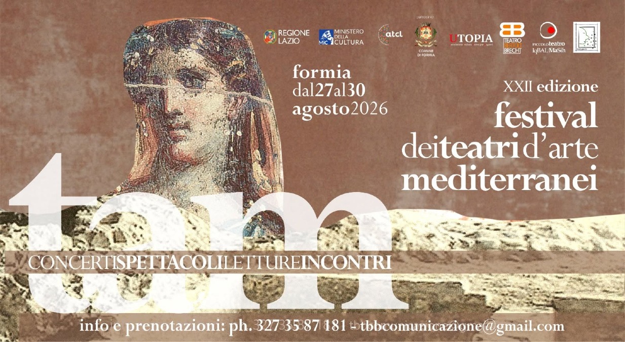 Formia - "Festival dei teatri d'arte mediterranei", quattro giorni di cultura - 