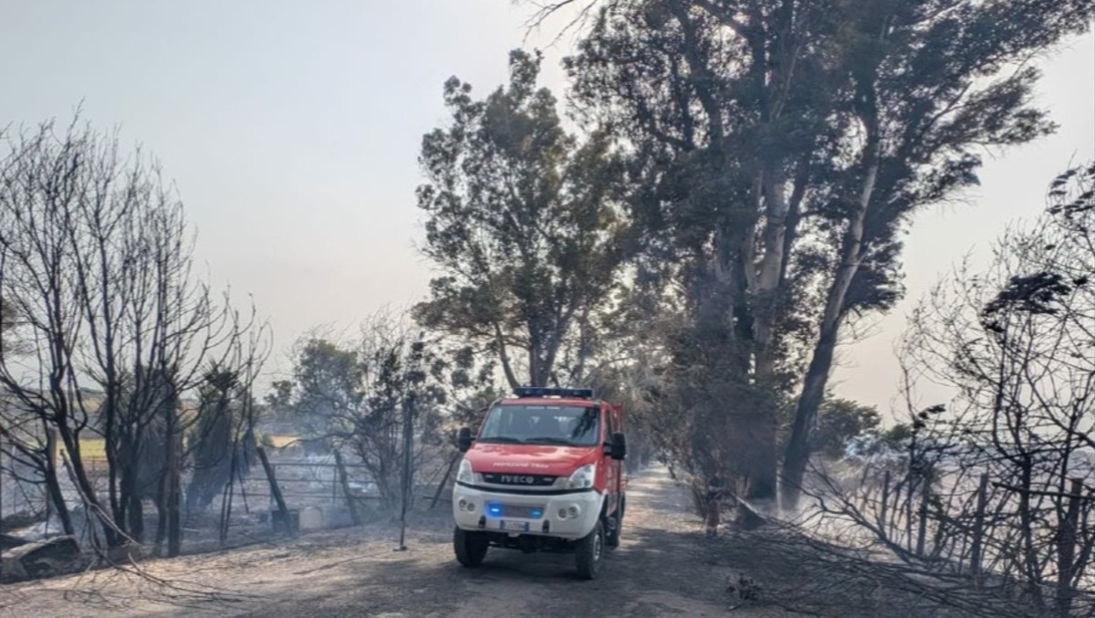 Enorme incendio tra Ardea e Tor San Lorenzo: le fiamme mettono in pericolo le abitazione. - 