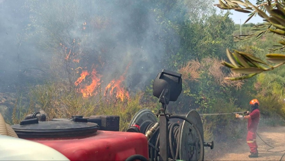 Monti Lepini nella morsa del fuoco: incendi tra Priverno e Sezze, cittadini in campo con i soccorritori. - 