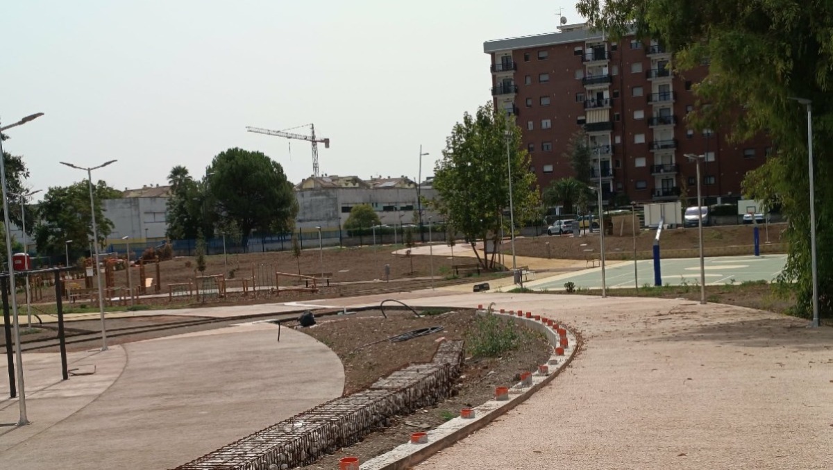 Aprilia, l’ex campo da baseball cambia volto: in consegna i lavori del Parco Lineare. Le prime IMMAGINI.  - 