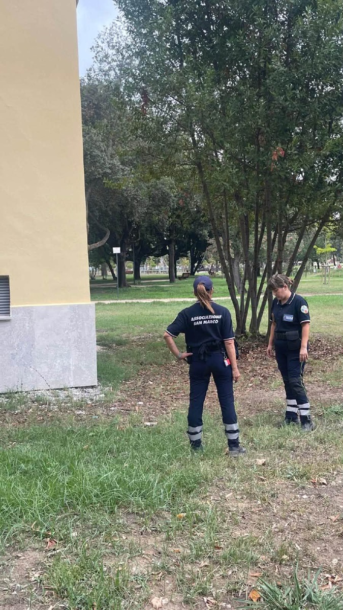 Siringhe al parco di Latina 
