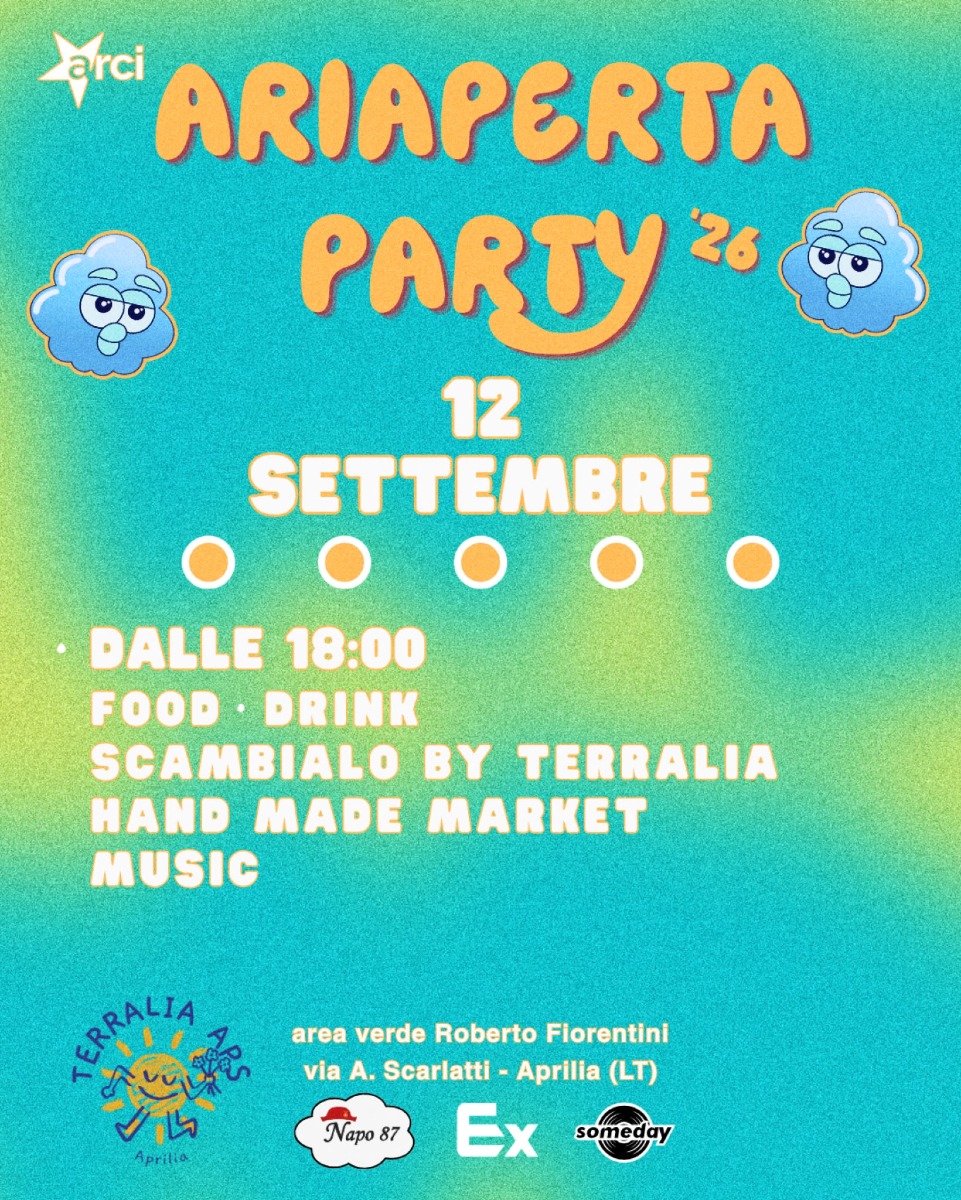 Ariaperta Party - Parco Fiorentini 2026