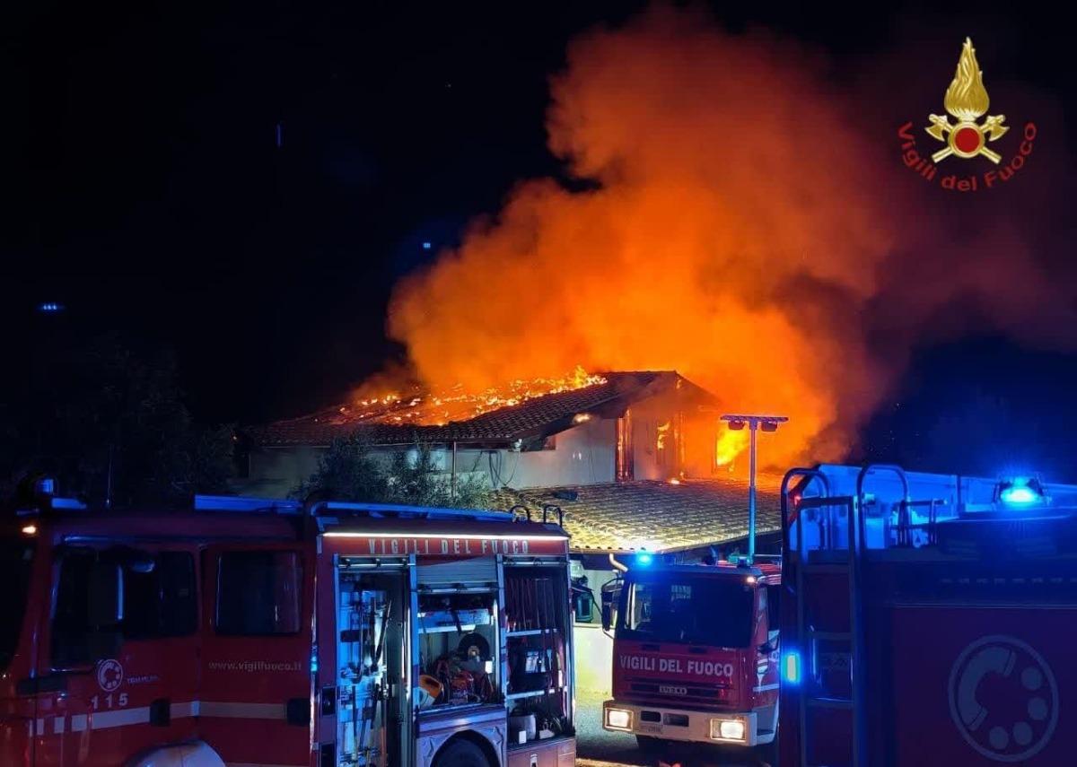 Vigili del Fuoco Frascati_Incendio