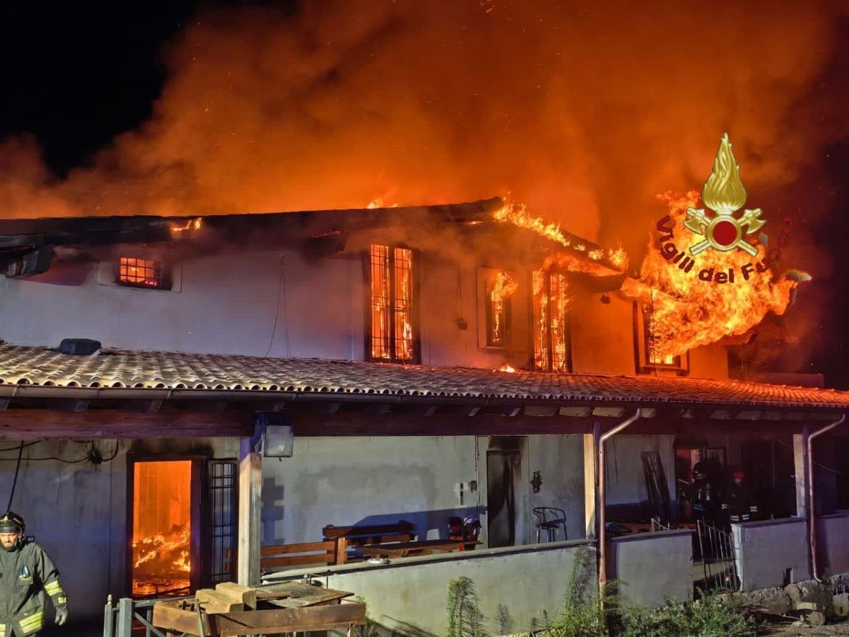 Vigili del Fuoco Frascati_Incendio