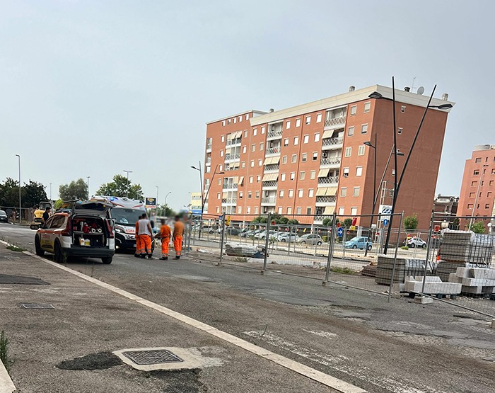 Infortunio sul lavoro via Ugo La Malfa Aprilia