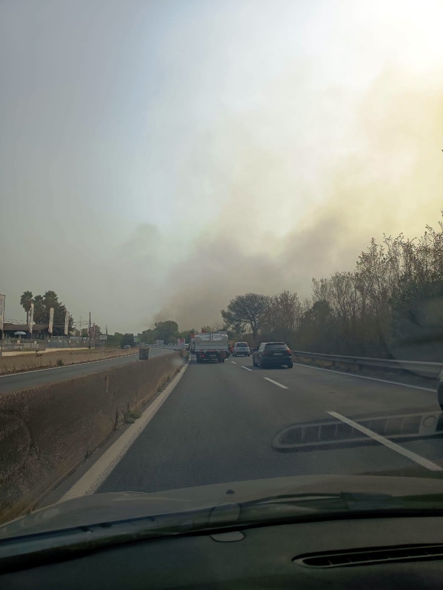 Incendio Pontina_altezza GRA