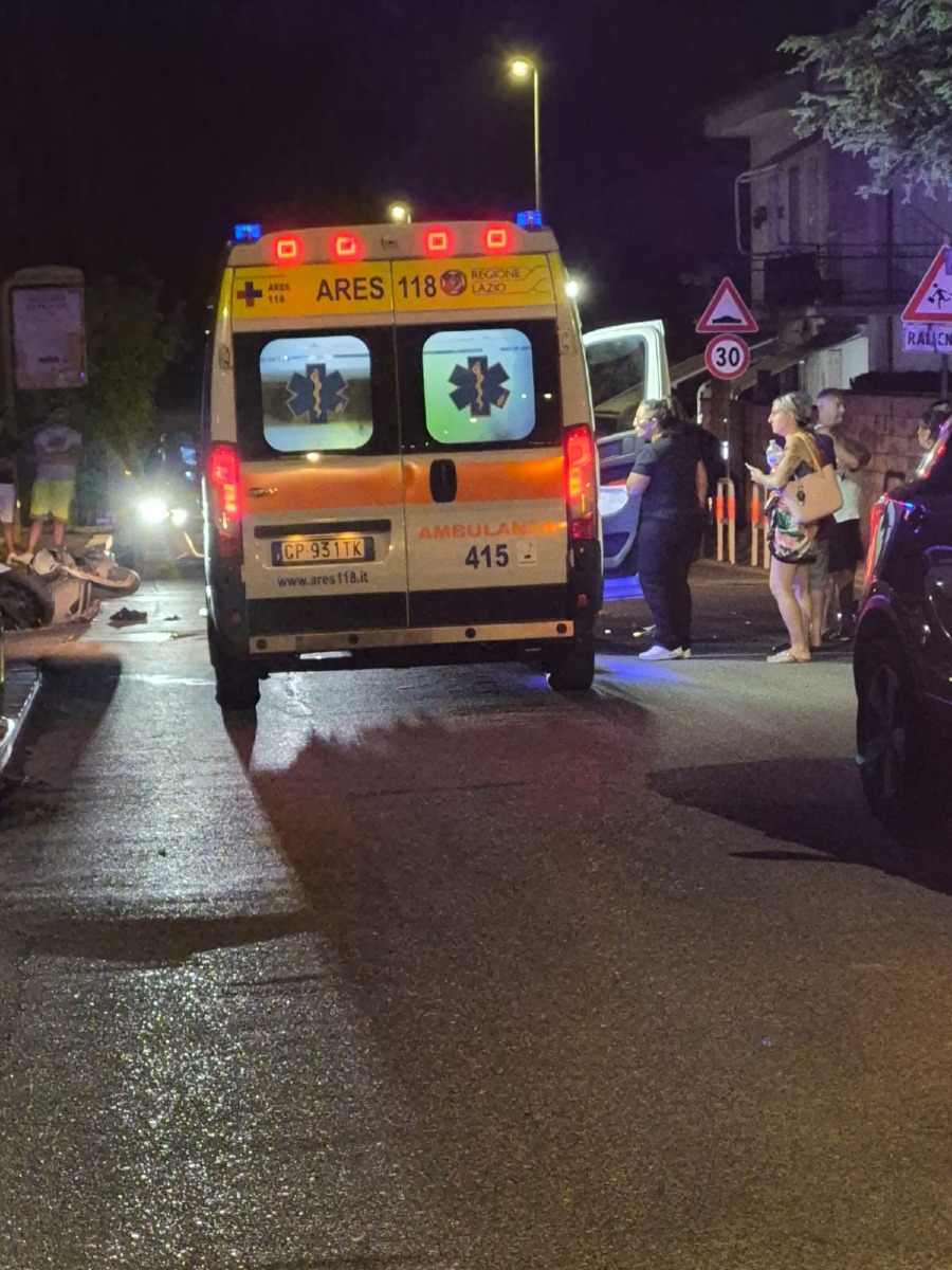 Incidente Aprilia Via Lazio 31 agosto 2016
