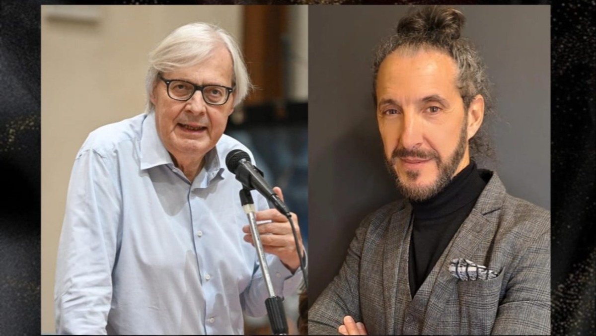 Vittorio Sgarbi ad Aprilia per la seconda edizione di "Grech libera l'arte" - 