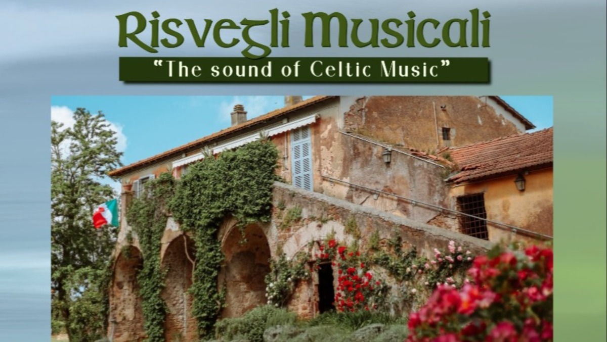Alba in musica alla Tenuta Ravizza Garibaldi di Aprilia, con il Duo Donegal e le loro note celtiche. - 