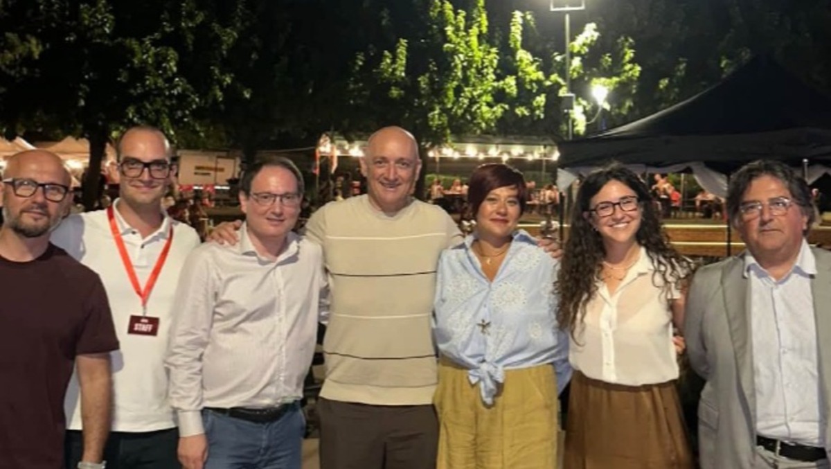 Aprilia, weekend di chiusura per la Festa provinciale dell’Unità del Pd: ultimi appuntamenti al Parco Friuli. - i componenti del Pd Provinciale di Latina